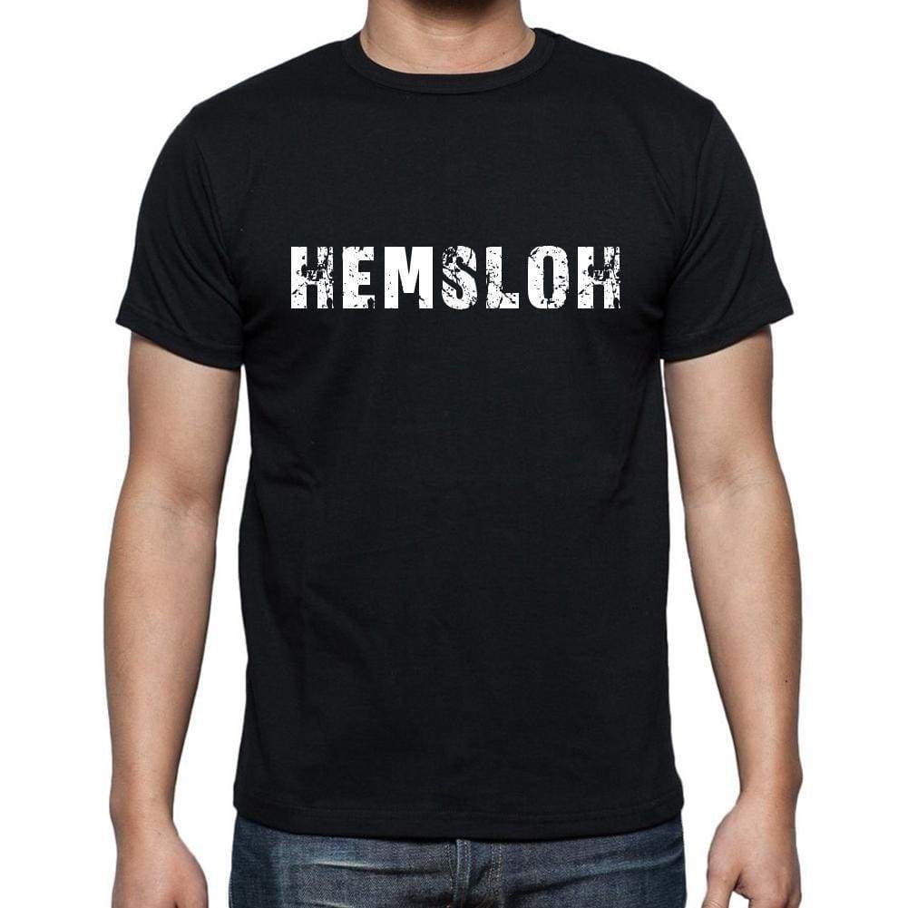 Hemsloh Mens Short Sleeve Round Neck T-Shirt 00003 - Casual