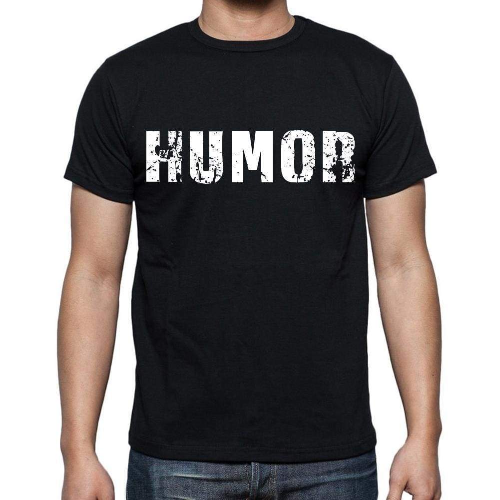 Humor Mens Short Sleeve Round Neck T-Shirt Black T-Shirt En
