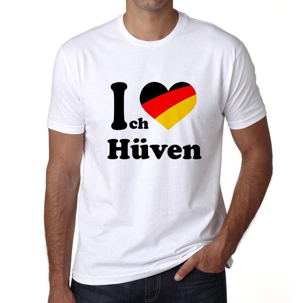 Hüven Mens Short Sleeve Round Neck T-Shirt 00005 - Casual