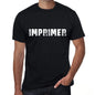 Imprimer Mens T Shirt Black Birthday Gift 00549 - Black / Xs - Casual