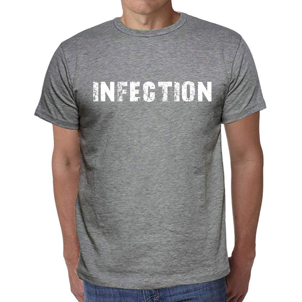 Infection Mens Short Sleeve Round Neck T-Shirt 00035 - Casual