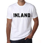 Inland Mens T Shirt White Birthday Gift 00552 - White / Xs - Casual