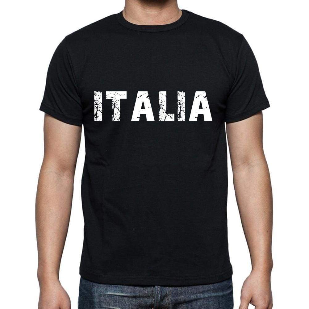 Italia Mens Short Sleeve Round Neck T-Shirt 00004 - Casual