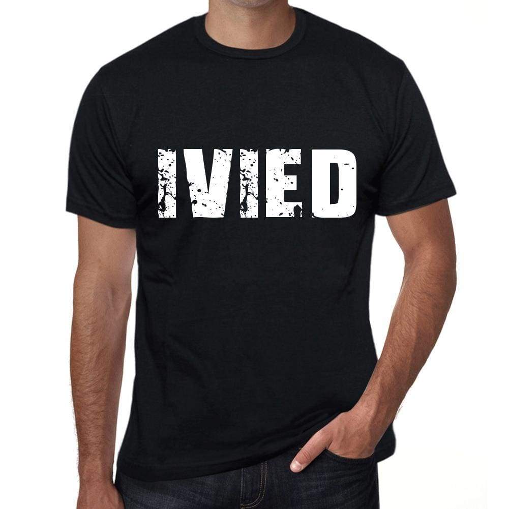 Ivied Mens Retro T Shirt Black Birthday Gift 00553 - Black / Xs - Casual