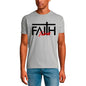 T-shirt ULTRABASIC pour hommes Faith Plénitude - Chemise religieuse chrétienne biblique