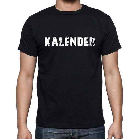 Kalender Mens Short Sleeve Round Neck T-Shirt - Casual