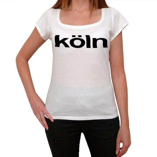 Köln Womens Short Sleeve Scoop Neck Tee 00057