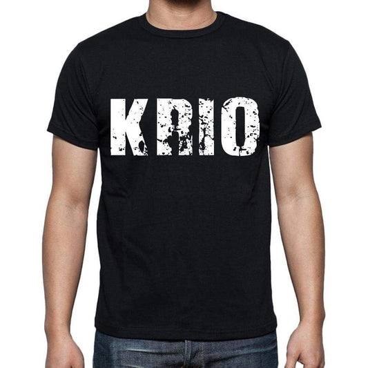 Krio Mens Short Sleeve Round Neck T-Shirt 00016 - Casual