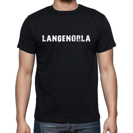 Langenorla Mens Short Sleeve Round Neck T-Shirt 00003 - Casual