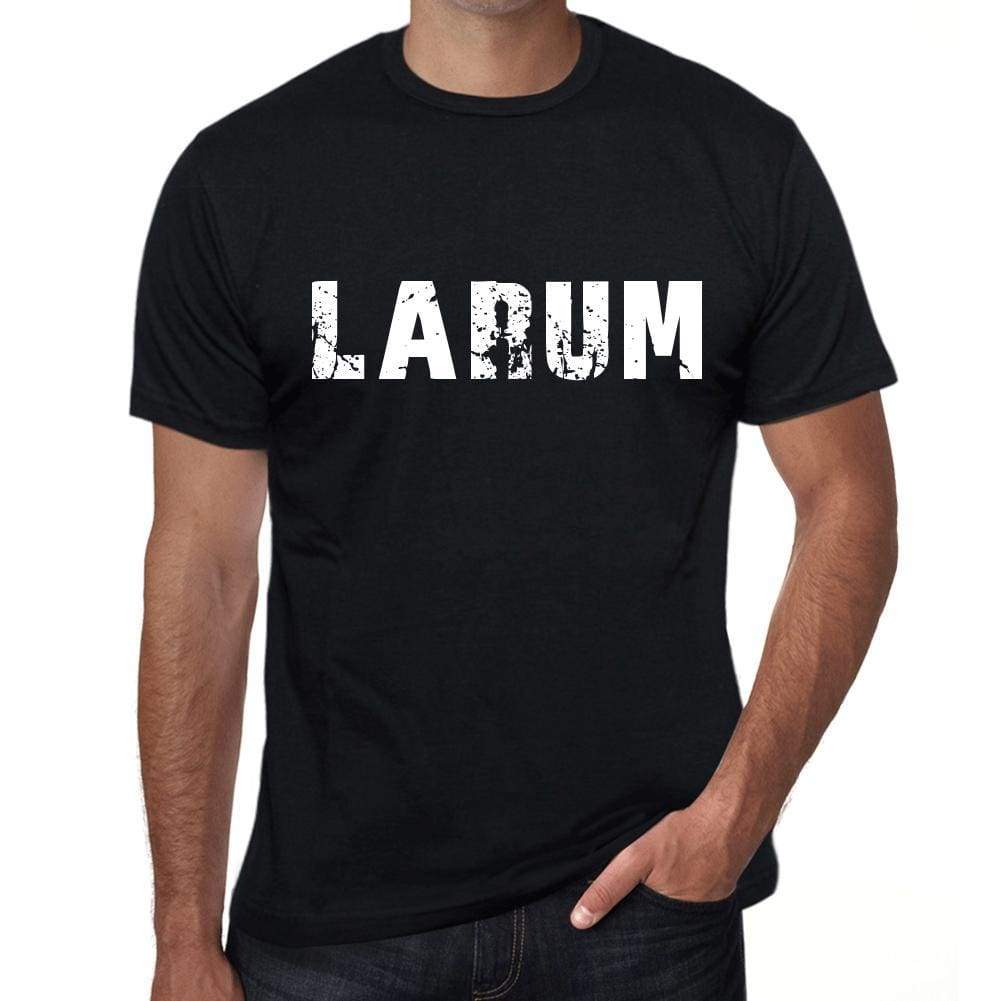 Larum Mens Retro T Shirt Black Birthday Gift 00553 - Black / Xs - Casual