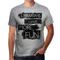 Librarians Have More Fun Mens T Shirt Grey Birthday Gift 00532 - Grey / S - Casual