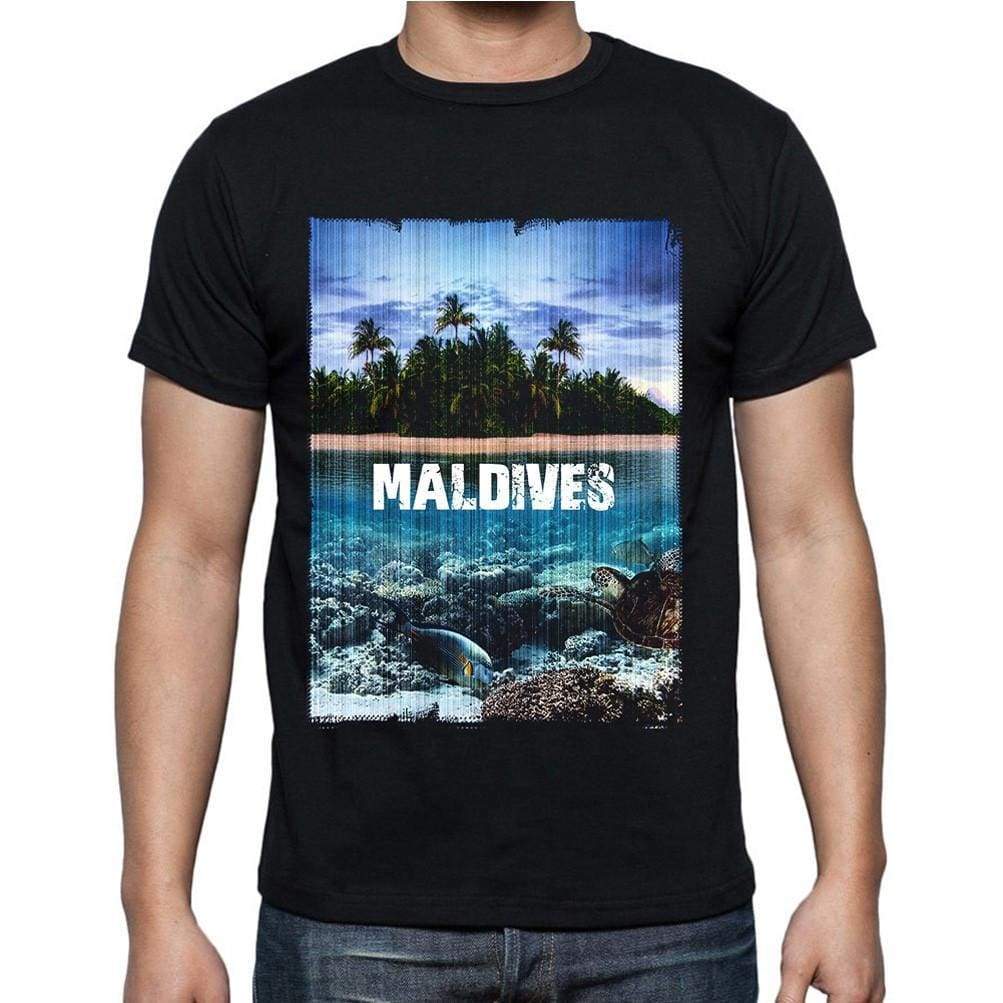 Maldives 1 T-Shirt For Mens Short Sleeve Cotton Tshirt Men T Shirt - T-Shirt