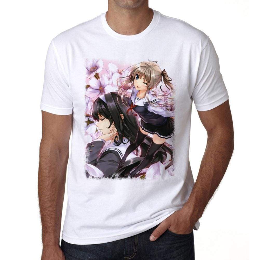 Manga Schoolgirls T-Shirt For Men T Shirt Gift 00089 - T-Shirt