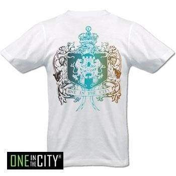 Mens T-Shirt One In The City Gradient Blason