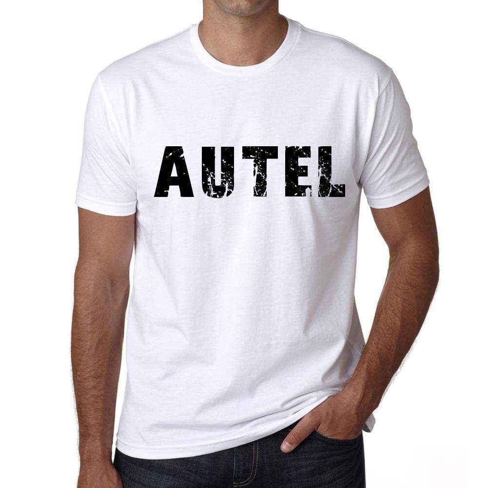 Mens Tee Shirt Vintage T Shirt Autel X-Small White 00561 - White / Xs - Casual