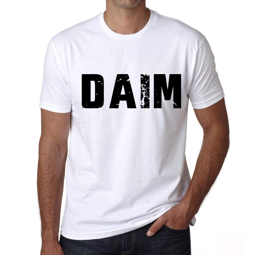 Mens Tee Shirt Vintage T Shirt Daim X-Small White 00560 - White / Xs - Casual