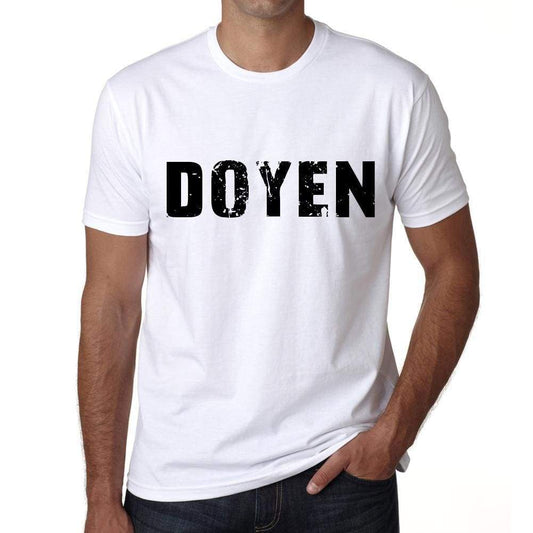 Mens Tee Shirt Vintage T Shirt Doyen X-Small White 00561 - White / Xs - Casual