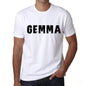 Mens Tee Shirt Vintage T Shirt Gemma X-Small White 00561 - White / Xs - Casual