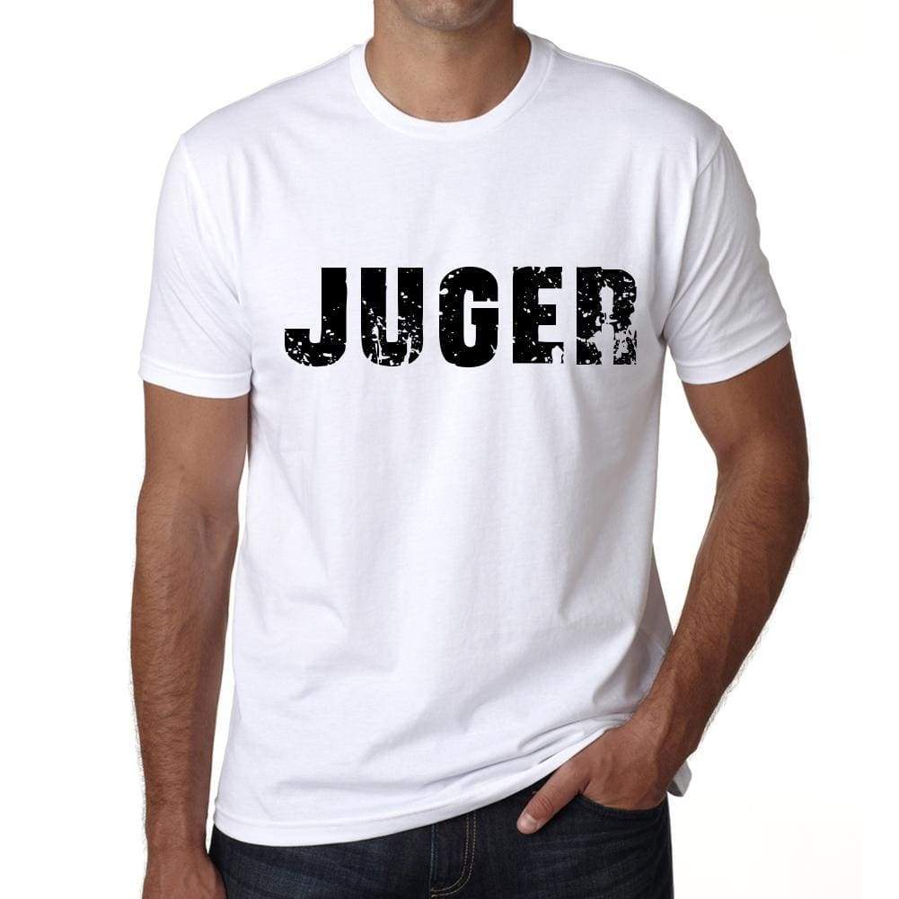 Mens Tee Shirt Vintage T Shirt Juger X-Small White 00561 - White / Xs - Casual