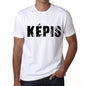 Mens Tee Shirt Vintage T Shirt Kèpis X-Small White 00561 - White / Xs - Casual