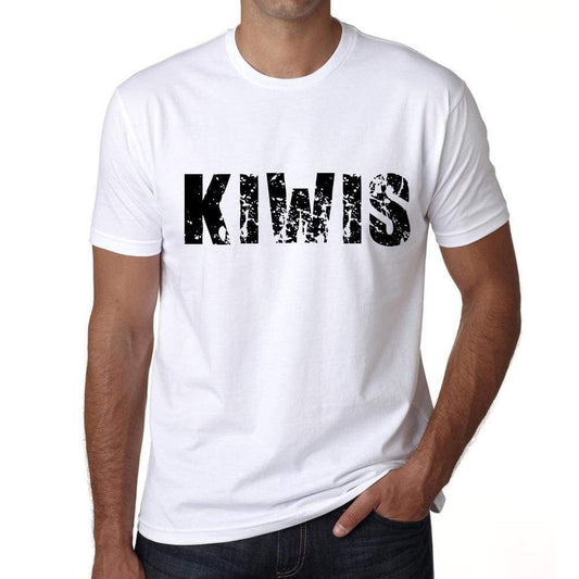 Mens Tee Shirt Vintage T Shirt Kiwis X-Small White 00561 - White / Xs - Casual