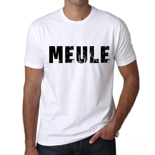 Mens Tee Shirt Vintage T Shirt Meule X-Small White - White / Xs - Casual