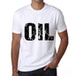 Mens Tee Shirt Vintage T Shirt Oil X-Small White 00559 - White / Xs - Casual