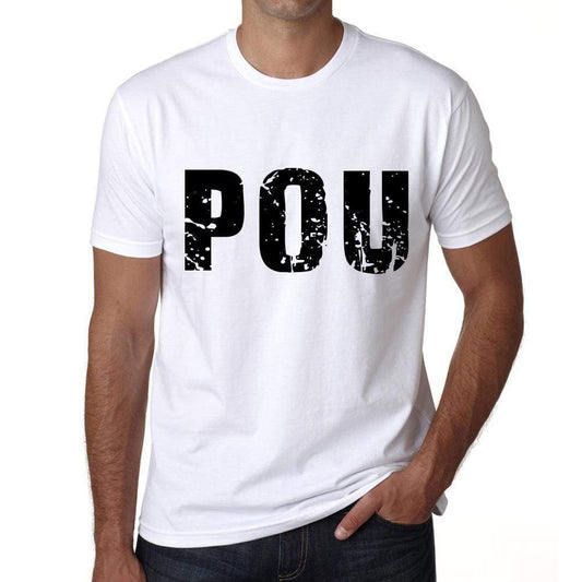 Mens Tee Shirt Vintage T Shirt Pou X-Small White 00559 - White / Xs - Casual