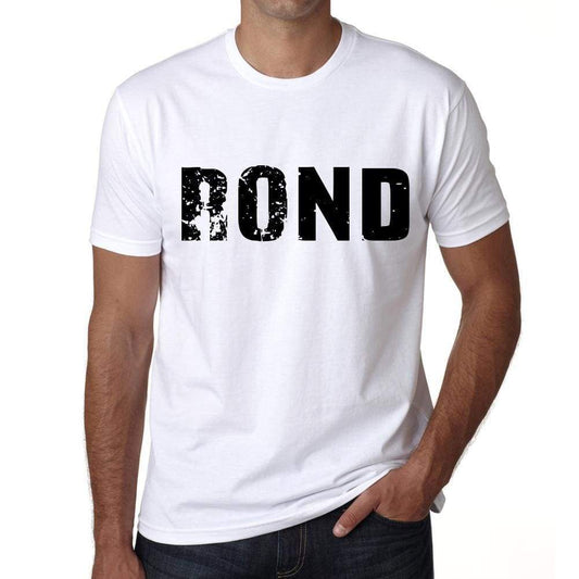 Mens Tee Shirt Vintage T Shirt Rond X-Small White 00560 - White / Xs - Casual