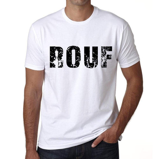 Mens Tee Shirt Vintage T Shirt Rouf X-Small White 00560 - White / Xs - Casual