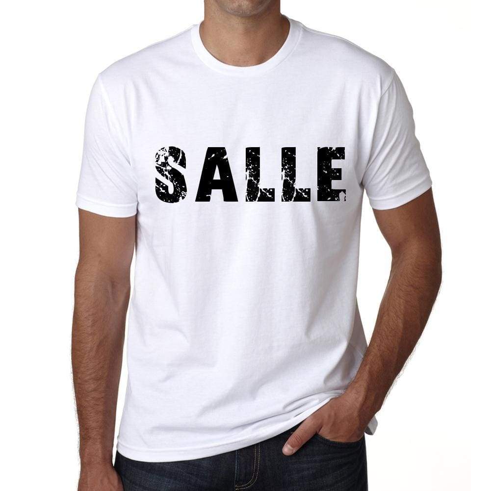 Mens Tee Shirt Vintage T Shirt Salle X-Small White - White / Xs - Casual