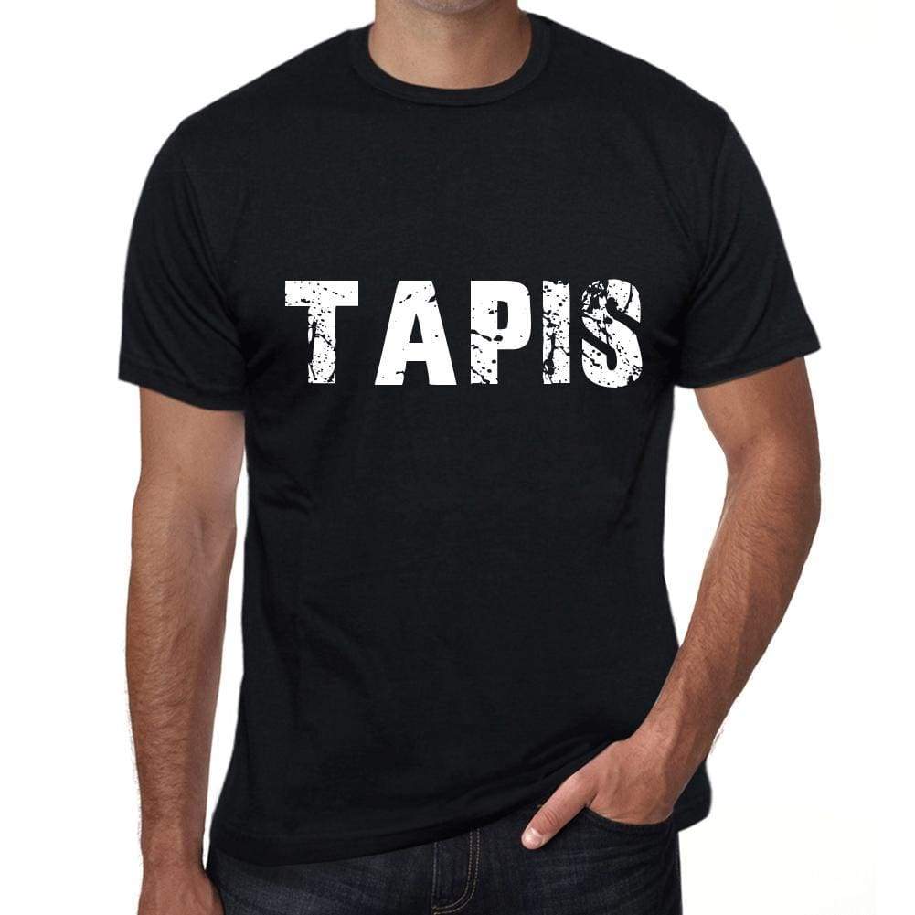 Mens Tee Shirt Vintage T Shirt Tapis X-Small Black 00558 - Black / Xs - Casual