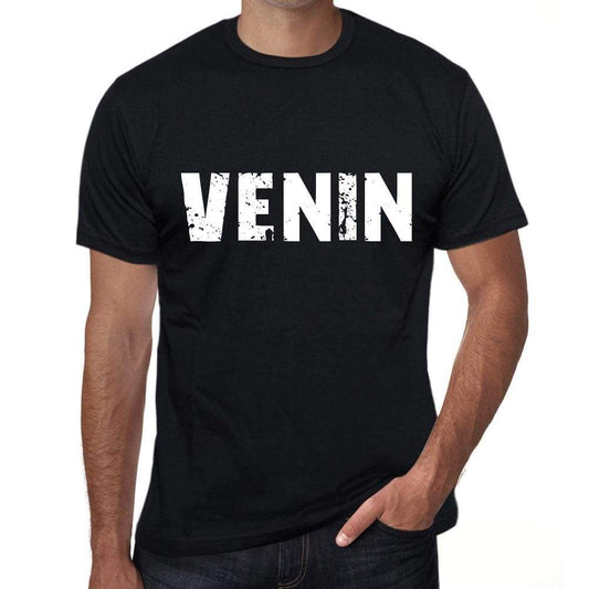 Mens Tee Shirt Vintage T Shirt Venin X-Small Black 00558 - Black / Xs - Casual