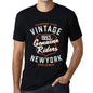 Mens Vintage Tee Shirt Graphic T Shirt Genuine Riders 1953 Deep Black - Deep Black / Xs / Cotton - T-Shirt