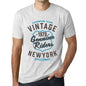 Mens Vintage Tee Shirt Graphic T Shirt Genuine Riders 1979 Vintage White - Vintage White / Xs / Cotton - T-Shirt