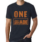 Mens Vintage Tee Shirt Graphic T Shirt One Shade Navy - Navy / Xs / Cotton - T-Shirt