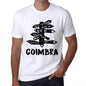 Mens Vintage Tee Shirt Graphic T Shirt Time For New Advantures Coimbra White - White / Xs / Cotton - T-Shirt