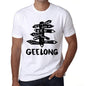 Mens Vintage Tee Shirt Graphic T Shirt Time For New Advantures Geelong White - White / Xs / Cotton - T-Shirt