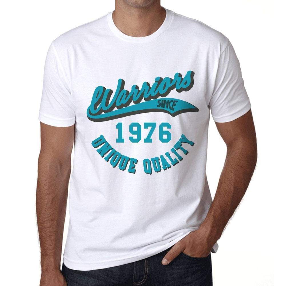 Mens Vintage Tee Shirt Graphic T Shirt Warriors Since 1976 White - White / Xs / Cotton - T-Shirt