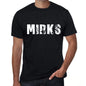 Mirks Mens Retro T Shirt Black Birthday Gift 00553 - Black / Xs - Casual