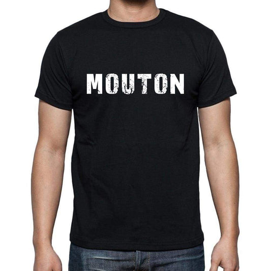 Mouton French Dictionary Mens Short Sleeve Round Neck T-Shirt 00009 - Casual