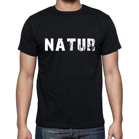 Natur Mens Short Sleeve Round Neck T-Shirt - Casual