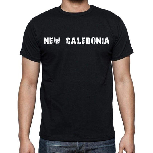 New Caledonia T-Shirt For Men Short Sleeve Round Neck Black T Shirt For Men - T-Shirt