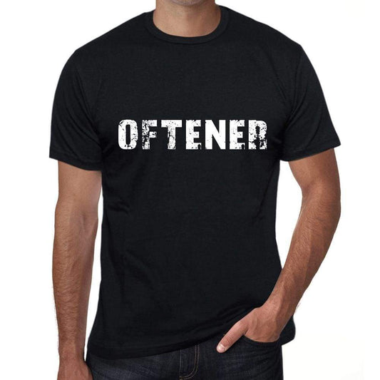 Oftener Mens T Shirt Black Birthday Gift 00555 - Black / Xs - Casual