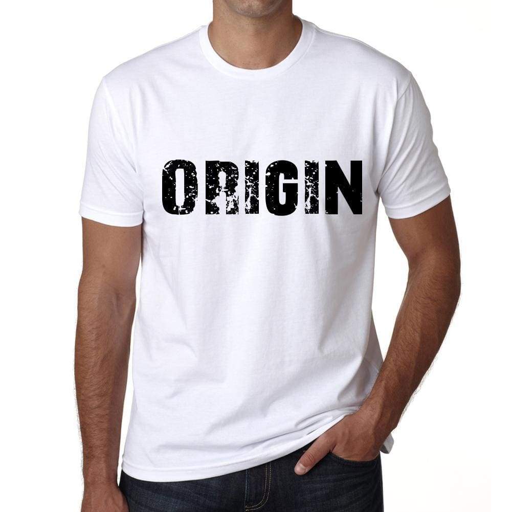 Origin Mens T Shirt White Birthday Gift 00552 - White / Xs - Casual