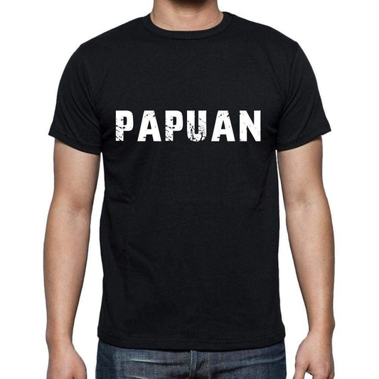 Papuan Mens Short Sleeve Round Neck T-Shirt 00004 - Casual