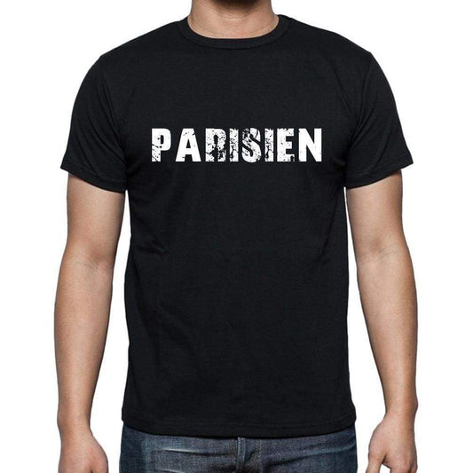 Parisien French Dictionary Mens Short Sleeve Round Neck T-Shirt 00009 - Casual