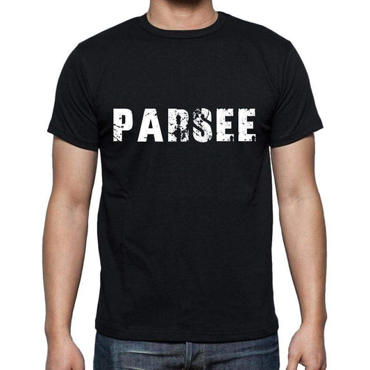 Parsee Mens Short Sleeve Round Neck T-Shirt 00004 - Casual