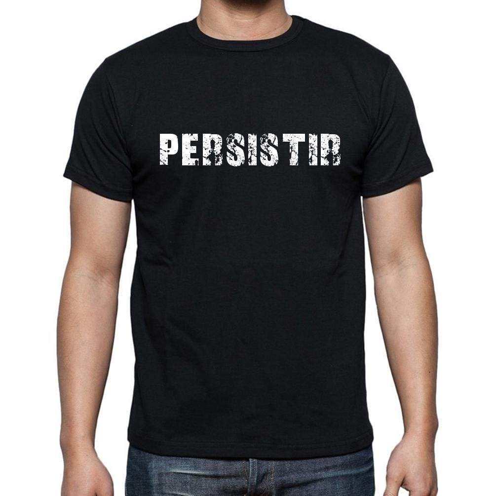 Persistir Mens Short Sleeve Round Neck T-Shirt - Casual