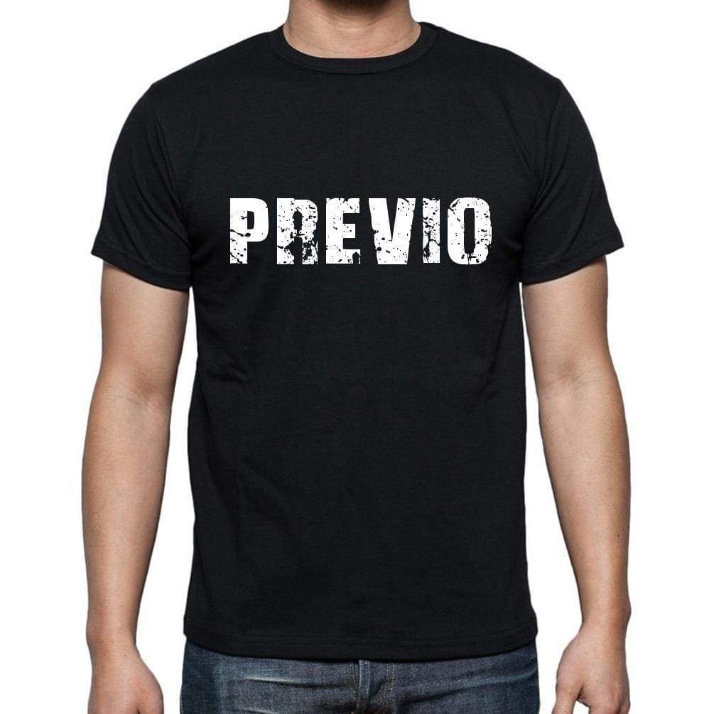 Previo Mens Short Sleeve Round Neck T-Shirt - Casual